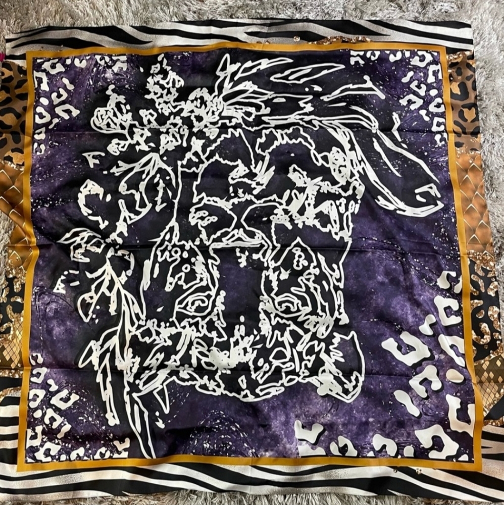 Sassy Jones silk blend scarf